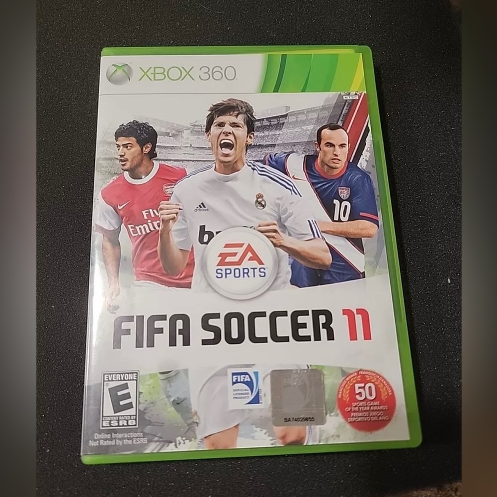 FIFA Soccer 11 (Microsoft Xbox 360, 2010) CIB COMPLETE WITH MANUAL